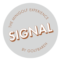Golf bar signal logo